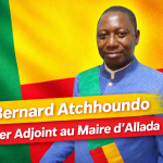 Bernard ATCHOHOUNDO désigné 1er Adjoint au Maire | Portrait d’un technicien devenu leade